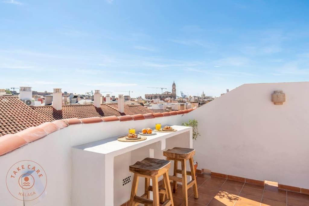Casa La Terraza With Big Rooftop Terrace Malaga Luaran gambar